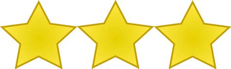 what does 3 stars represent.